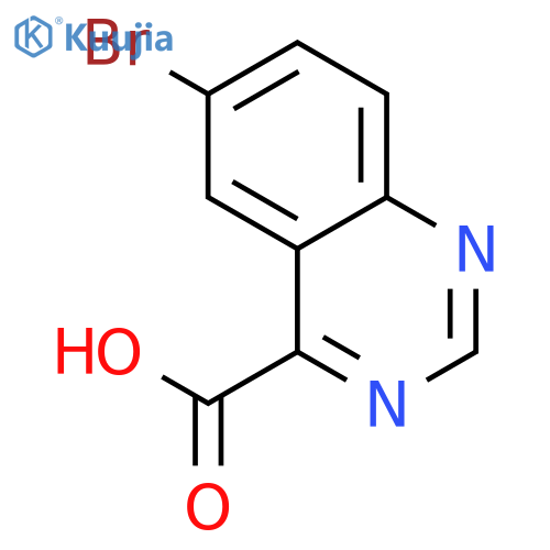 6-Bromoquinazoline-4-carboxylic acid structure