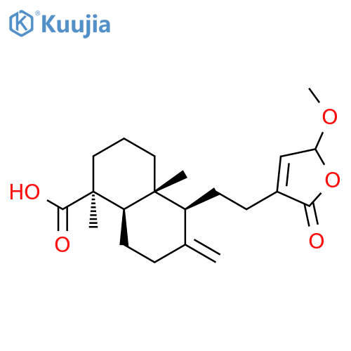 15-Methoxypinusolidic acid structure
