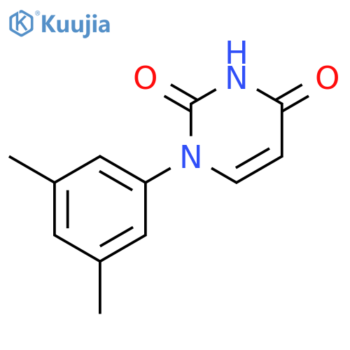 2,4(1H,3H)-Pyrimidinedione, 1-(3,5-dimethylphenyl)- structure