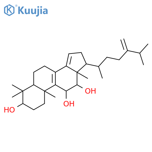 4,4-Dimethyl-24-methylenecholesta-8,14-diene-3,11,12-triol structure