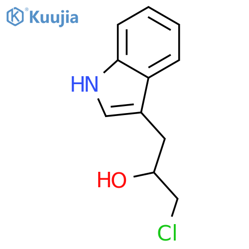 a-(chloromethyl)-1H-Indole-3-ethanol structure