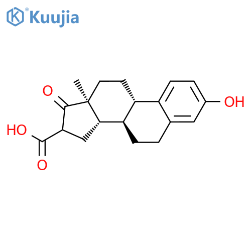 Estra-1,3,5(10)-triene-16-carboxylic acid, 3-hydroxy-17-oxo- structure