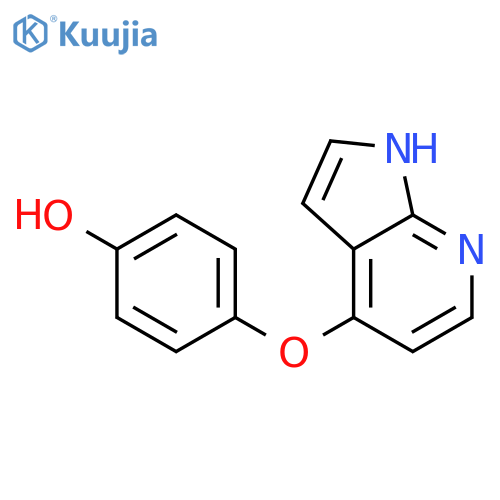 4-(1H-indol-4-yloxy)phenol structure