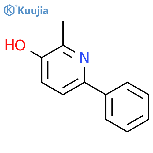 3-PYRIDINOL, 2-METHYL-6-PHENYL- structure