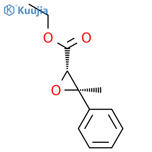 Ethyl 3-methyl-3-phenylglycidate structure