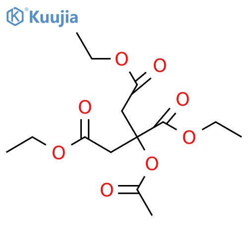 Triethyl O-Acetylcitrate structure