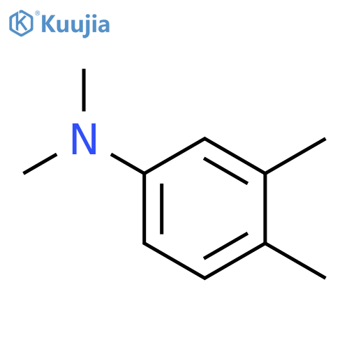Benzenamine, N,N,3,4-tetramethyl- structure