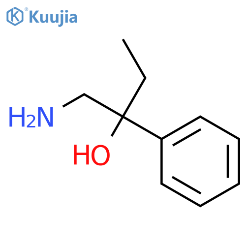 1-amino-2-phenylbutan-2-ol structure