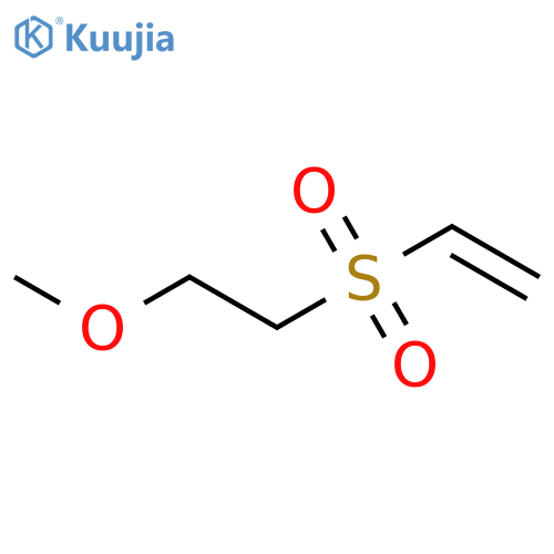 1-(ethenesulfonyl)-2-methoxyethane structure