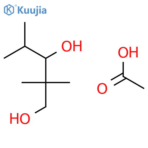 1,3-PENTANEDIOL, 2,2,4-TRIMETHYL-, MONOACETATE structure