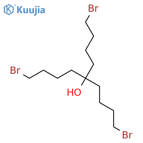 5-Nonanol, 1,9-dibromo-5-(4-bromobutyl)- structure