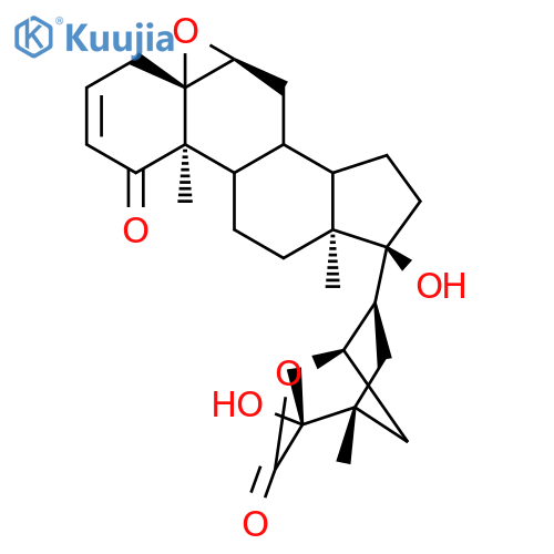 2-Oxabicyclo[3.2.1]octan-3-one,7-[(5b,6b,17b)-5,6-epoxy-17-hydroxy-1-oxoandrost-2-en-17-yl]-4-hydroxy-4,5-dimethyl-,(1R,4R,5R,7S)- structure