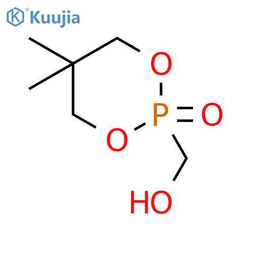 1,3,2-Dioxaphosphorinane-2-methanol, 5,5-dimethyl-, 2-oxide structure