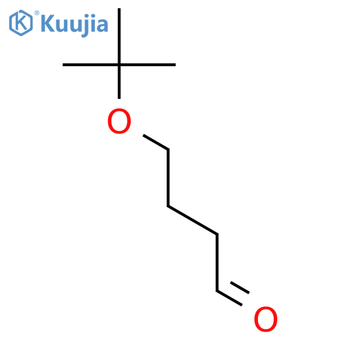 4-(tert-butoxy)butanal structure