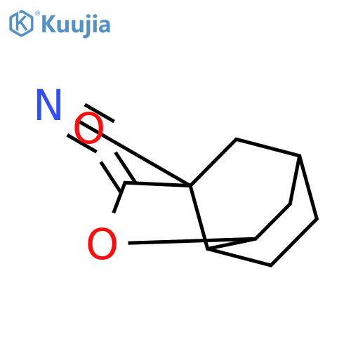 3,6-METHANOBENZOFURAN-3(2H)-CARBONITRILE, HEXAHYDRO-2-OXO- structure