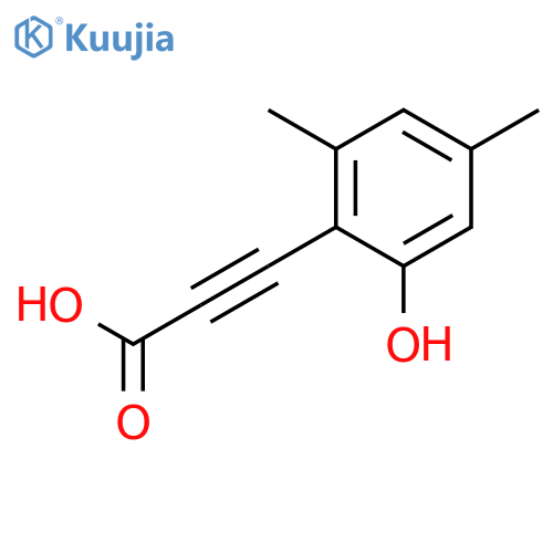 2-Propynoic acid, 3-(2-hydroxy-4,6-dimethylphenyl)- structure