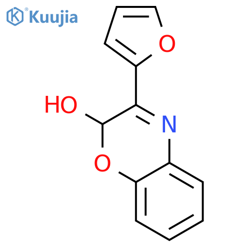 2H-1,4-Benzoxazin-2-ol, 3-(2-furanyl)- structure