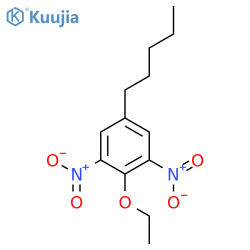 BENZENE, 2-ETHOXY-1,3-DINITRO-5-PENTYL- structure