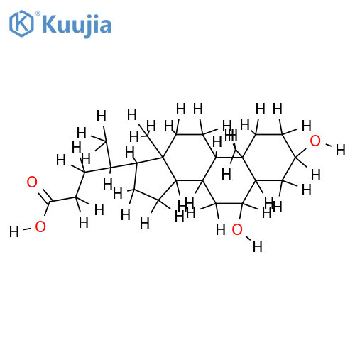 Hyo-desoxycholsaeure structure