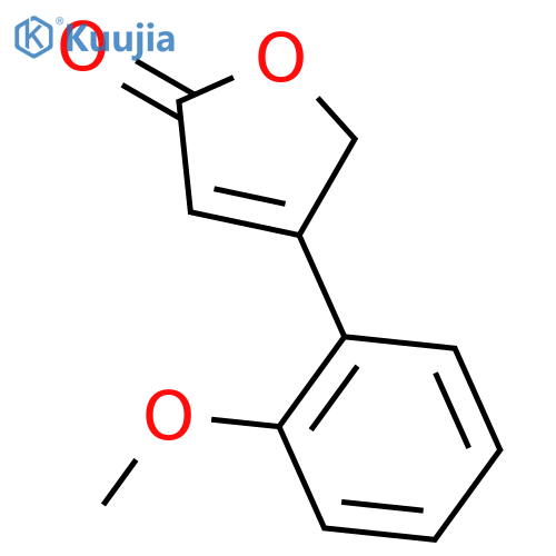 2(5H)-Furanone, 4-(2-methoxyphenyl)- structure