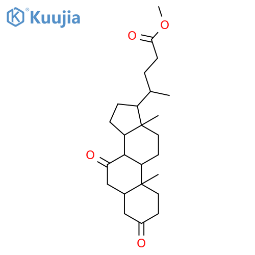 3-Oxo-7b-hydroxy-5b-cholanoic Acid structure