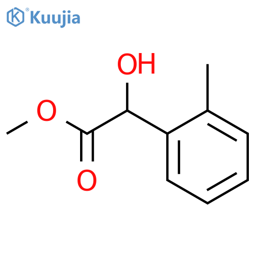 methyl 2-hydroxy-2-(2-methylphenyl)acetate structure