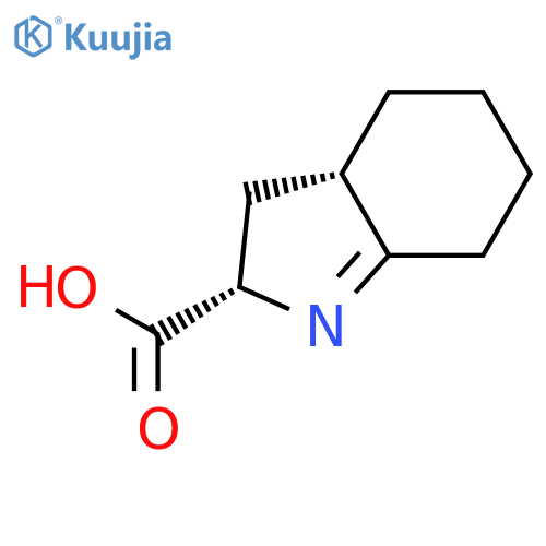 2H-Indole-2-carboxylicacid, 3,3a,4,5,6,7-hexahydro-, (2S,3aS)- structure