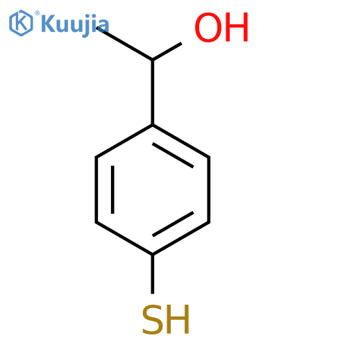 1-(4-Sulfanylphenyl)ethan-1-ol structure