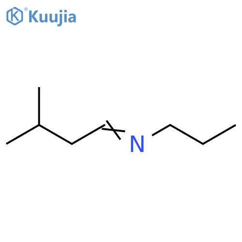 1-propanamine, N-(3-methylbutylidene)- structure