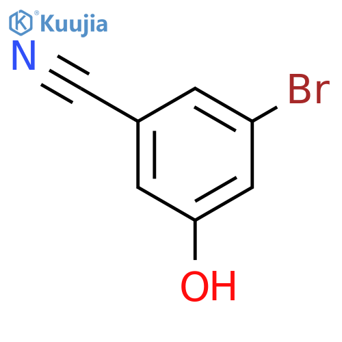 3-Bromo-5-hydroxybenzonitrile structure