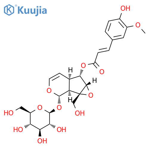 6-Feruloylcatalpol structure