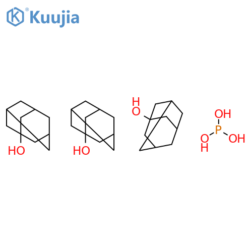 Tricyclo[3.3.1.13,7]decan-1-ol, phosphite (3:1) structure
