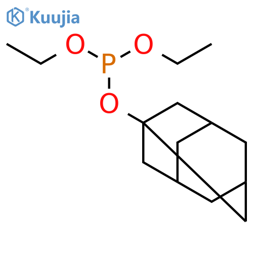 PHOSPHOROUS ACID, DIETHYL TRICYCLO[3.3.1.13,7]DEC-1-YL ESTER structure