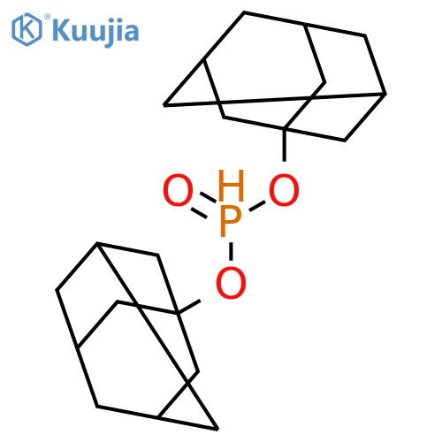 Phosphonic acid, bis(tricyclo[3.3.1.13,7]dec-1-yl) ester structure