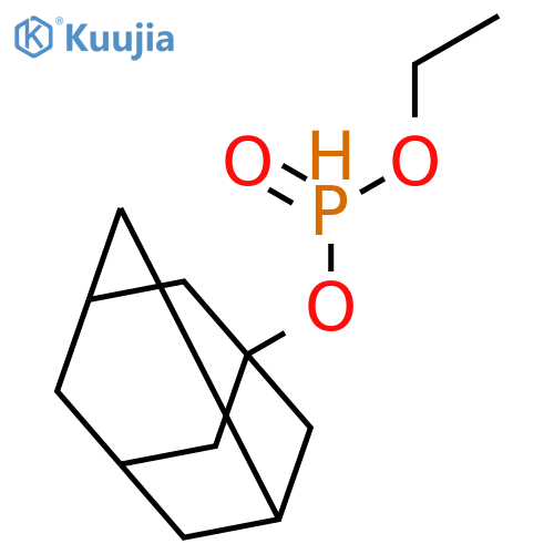 Phosphonic acid, ethyl tricyclo[3.3.1.13,7]dec-1-yl ester structure
