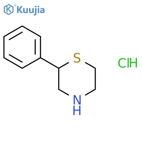 2-Phenyl Thiomorpholine Hydrochloride structure