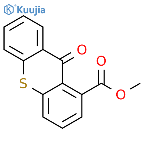9H-Thioxanthene-1-carboxylicacid, 9-oxo-, methyl ester structure