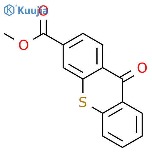 9H-THIOXANTHENE-3-CARBOXYLIC ACID, 9-OXO-, METHYL ESTER structure