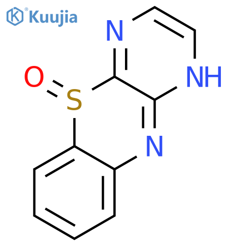 1H-PYRAZINO[2,3-B][1,4]BENZOTHIAZINE, 5-OXIDE structure