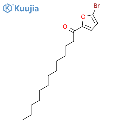 1-Tridecanone, 1-(5-bromo-2-furanyl)- structure