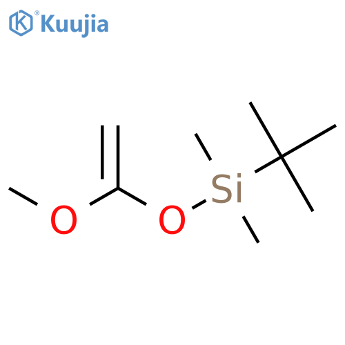 tert-Butyl ((1-Methoxyvinyl)oxy)dimethylsilane structure