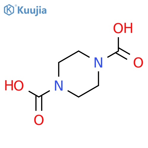 1,4-Piperazinedicarboxylicacid(7CI,9CI) structure
