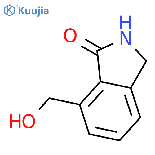 7-(hydroxymethyl)-2,3-dihydro-1H-isoindol-1-one structure
