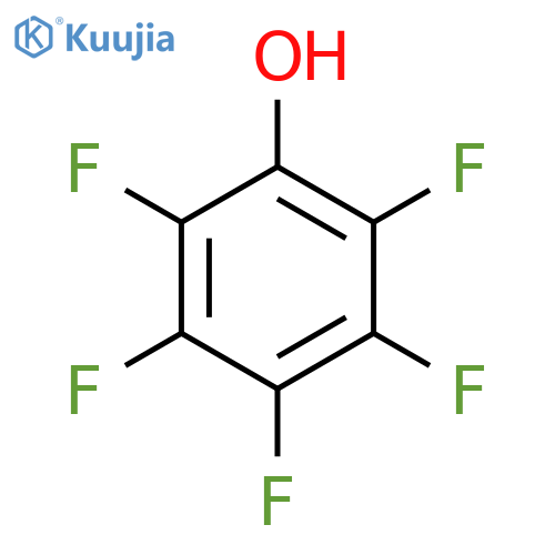 Pentafluorophenol structure