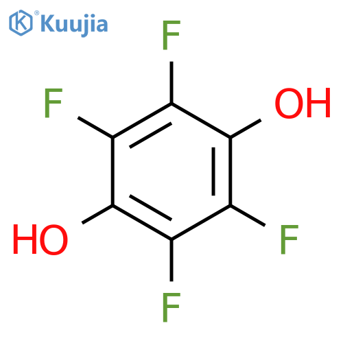 Tetrafluorohydroquinone structure