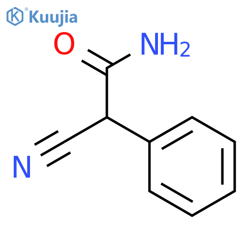 2-Cyano-2-phenylacetamide structure
