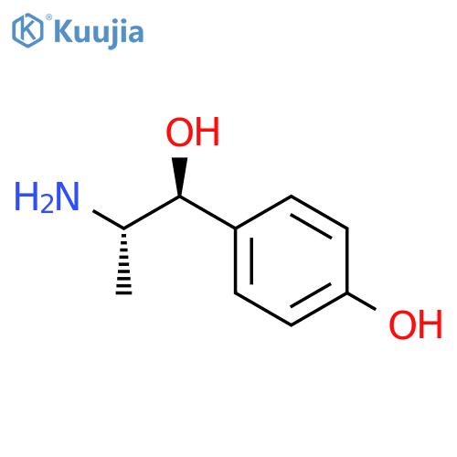 (-)-4-Hydroxynorephedrin structure