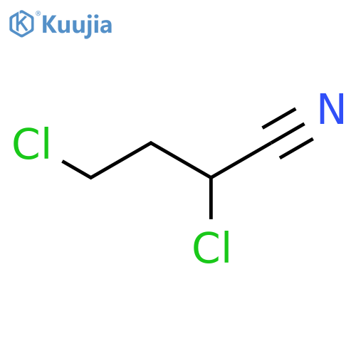 Butanenitrile, 2,4-dichloro- structure