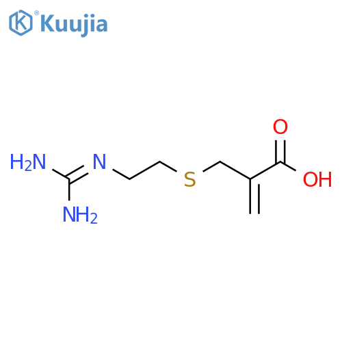 α-(Guanidinoethylthiomethyl)acrylic Acid structure