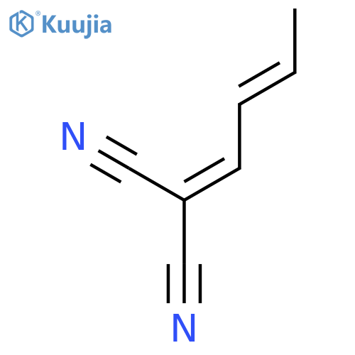 PROPANEDINITRILE, 2-BUTENYLIDENE- structure